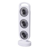 thumbnail of WellHome - Juego de 4 Ventiladores de Mesa USB 3W de 3 Velocidades en color Blanco 37x12x8,3cm
