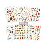 thumbnail of Maildor Cooky, 8 Stickerbogen 7,5x12cm, Sortiment Weihnachten 2 - Mehrfarbig CY103C