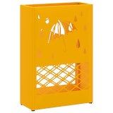 thumbnail of vidaXL Sonnenschirmhalter mit Speicher Senfgelb 28 x 12 x 41 cm Metall
