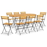 thumbnail of HELLOSHOP26 - Mueble comedor exterior plegable 9 piezas madera maciza de acacia 02_0014719