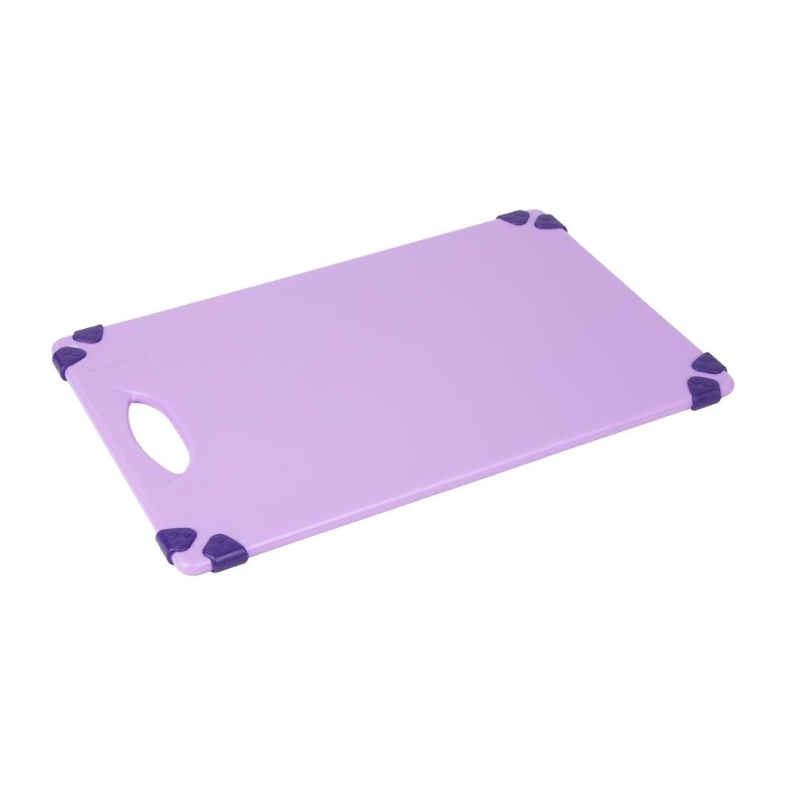 Hygiplas professionele antislip snijplank paars 458x306mm