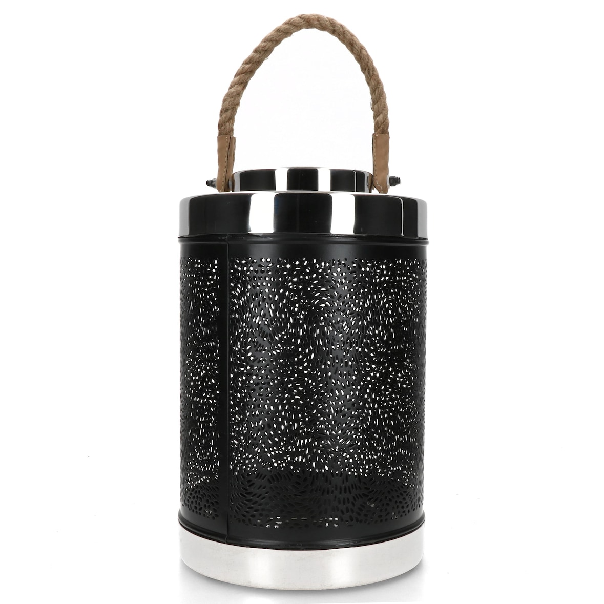 B. Windlicht Reyla groß schwarz & Chrome - 2019903