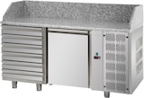 thumbnail of Tecnodom Pizza Counter 2 Türen Prof. 80 6 neutrale Schubladen und Granit Top