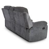 thumbnail of Kinosessel, 2er-Fernsehsessel mit Relaxfunktion, Liegefunktion Easy-Lift, Belastbarkeit je Sitzplatz 130 kg, Mikrofaser, in Dunkelgrau, Raburg Pixx