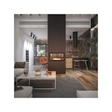 thumbnail of 2SIDE – Doppelseitiger Biokamin. Integrierter Bioethanol-Kamin 90 cm – Linearbrenner 50 cm / Fassungsvermögen 1 l - 20 kg