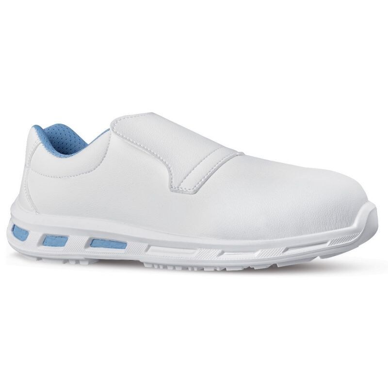 U-Power - Chaussures de sécurité basses hydrofuges BLANCO - Environnements chimiques et humides - S2 SRC #ffffff Taille 45