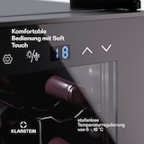 thumbnail of Klarstein Shiraz 8 Uno Vertical Weinkühlschrank 8 Flaschen 8 - 18 °C Touch-Control Schwarz