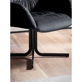 thumbnail of Loungesessel Samt Schwarz Design Clubsessel mit Metallbeine, Schalenstuhl gepolstert mit Rückenlehne, Cocktailsessel Lounge Armlehnen, Sessel mit