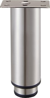 thumbnail of Möbelfüße verstellbar 4er Set 180-330mm Metall Edelstahl Optik 38mm Möbelbeine Metallfüße