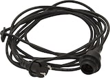 thumbnail of Kabel mit E27 Lampenfassung für Lampenschirme/Hängeleuchten 5m Außen