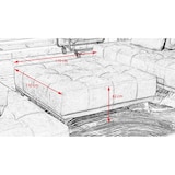 thumbnail of KAWOLA Hocker WIOLO velvet cognac