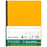 thumbnail of Exacompta - Réf. 4040E - 1 Piqûre 32x25cm 4 colonnes sur 1 page 31 lignes 80 pages - Couleurs aléatoires
