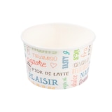 thumbnail of 2000 Unités - Pots À Glaces 'Parole' 240 Ml 250 + 18 Pe G/M2 Ø9,4X5,5 Cm Blanc Carton - Garcia de Pou