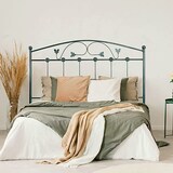 thumbnail of Cabecero de forja Manchego, color Negro Verde. Cabezal para cama de 150 cm, Cama 157 cm x 125 cm