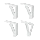 thumbnail of Set de 4 pinces pour nappes luxe -  Blanc Autre forme Plastique Metaltex 6.00x2.00 cm