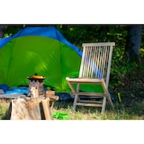 thumbnail of Teakholz Gartenstuhl Klappstuhl ohne Armlehnen MENORCA