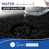 thumbnail of HGMD Toiletmat antislip - Zwart - 50x50 cm - Wc mat - Douchemat – Badmat Badkamer – Vloermat – Badmat set wc mat – Badmat set antislip -