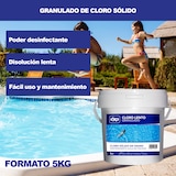 thumbnail of Cloro sólido en grano para mantenimiento de piscinas DSP CLORO LENTO GRANULADO Cubo 5 Kgs.