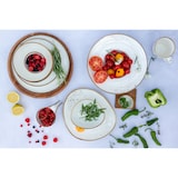 thumbnail of MÄSER Kaffeetassen mit Untertassen, 8-tlg. blau, postsicher Set, PINTAR blau, 935202