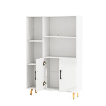 COSTWAY Ladekast met 2 laden, stapelbaar, dressoir van hout, opbergkast