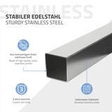 thumbnail of 2er Handtuchhalter ohne Bohren Handtuchstange Badetuchhalter Kleben Edelstahl Silber