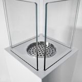 thumbnail of Cheminée au bioéthanol de jardin biocamino pour extérieur Capri 70 Blanc