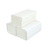 thumbnail of Falthandtuch Huchtemeier, weiß, 100 % Recycling, 2-lagig, 23x21 cm, V-Falz, 16x200=3.200 Tücher im Karton #V2F3200-RC65-SM