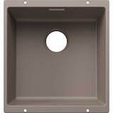 thumbnail of BLANCO SUBLINE 400-U  Einbauspüle SILGRANIT tartufo ab 50 cm