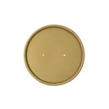 thumbnail of MONOUSO - Kraft Kartonnen Deksel voor Kartonnen Pot Ø9,0cm (25 Stuks)