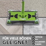 thumbnail of Akku-Besen Swivel Sweeper G2 + Ersatz-Akku - kabellos und wiederaufladbar - Limegreen