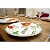 thumbnail of Grote Pizzaborden Italia ø 30CM - Rood en Groen - Italiaanse Prints - Set van 2