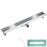thumbnail of tectake canaletta di scarico per doccia in acciaio inox - 401272