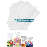 thumbnail of 500 Zellophanbeutel Transparent 1000g (8 x 33 cm)