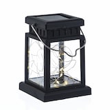 thumbnail of LED Solar Mini Laternen Deko Gartenlaternen Lichtsensor 12,5cm 2er Set