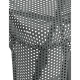 thumbnail of CHEFGASTRO Barhocker PALM BEACH HxBxT 77x43x43cm Metall Grau Barstuhl