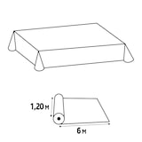 thumbnail of ProNappes - Réf.RS021606I - Carton de 5 Nappes en rouleau SPUNBOND - matière recyclable 100% polypropylène - largeur 1,20 m x longueur 6 m Azur