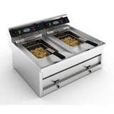 thumbnail of FRITEUSE POSABLE ÉLECTRIQUE 2X12L 2X6KW