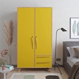 thumbnail of Armario CYRİA Roble Amarillo 100x190x52 cm