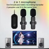 thumbnail of Microphone Sans Fil Avec Trépied Et Lumière Pour Vidéo Et Diffusion En Direct YONIS