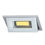 thumbnail of Bonn Faretto da incasso a soffitto LED 40W 100° 3000K Argento Opaco, illuminazione d'accento discreta per interni dal design minimalista