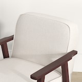 thumbnail of HOMCOM Poltrona a Dondolo per Interni con Braccioli e Cuscini