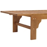 thumbnail of Sonnenliege HWC-N48, Relaxliege Gartenliege Liegestuhl, Massiv-Holz Akazie MVG-zertifiziert