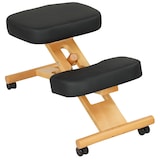 thumbnail of HOMCOM Sedia Posturale con Inginocchiatoio e Altezza Regolabile Nero