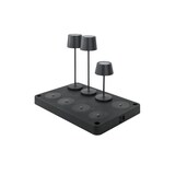 thumbnail of METRO Professional Set di 2 lampade LED da tavolo, alluminio / policarbonato, Ø 12 x 23.6 cm, connessione USB, touch control, dimmerabile, nero