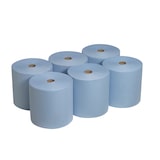 thumbnail of SCOTT® | Bobina toalla secamanos azul, 1 capa  6 uds.(cod.6668)