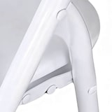 thumbnail of Pack 100 Sillas Blancas Plegables Premium con Estructura Metálica y Asiento Acolchado en Polipiel PU. Respaldo Ergonómico (80x44x43,5 cm)