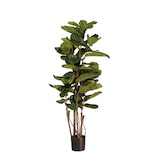 thumbnail of Pianta artificiale Ficus lyrata 180 cm - Naturing Monde - Interni
