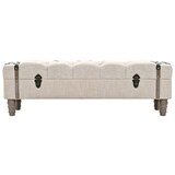 thumbnail of Helloshop26 - Aufbewahrungsbank 111 x 34 x 37 cm Massivholz und Stahl 02_0010889