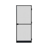 thumbnail of Fliegengitter Insektenschutz Tür Alurahmen auf Maß Mückengitter Balkontür,Farbe:anthrazit (RAL7016),Größe (Breite x Höhe):120 x 240 cm