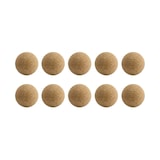 thumbnail of 10 balles de babyfoot  35 mm en liège JARDINDECO